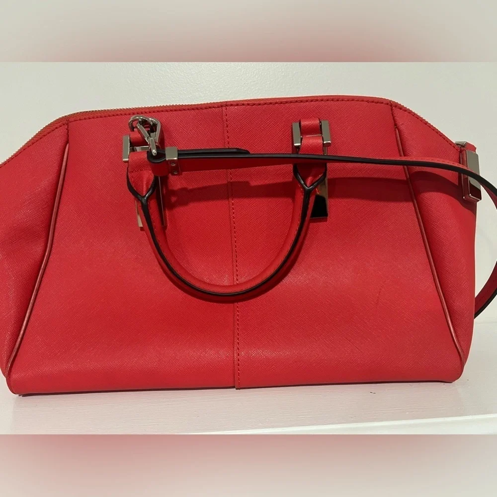 Calvin Klein Satchel/Top Handle Bag Red Bag
